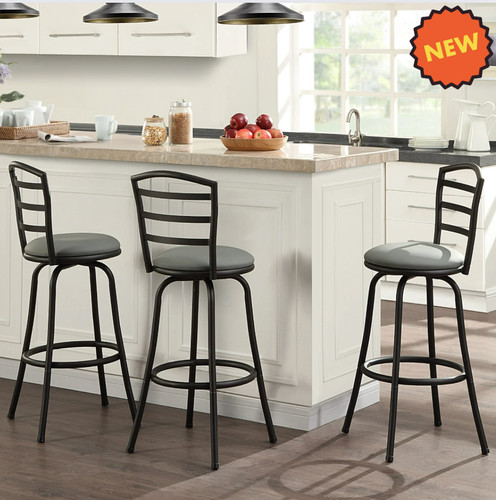 Set swivel bar stools - of,