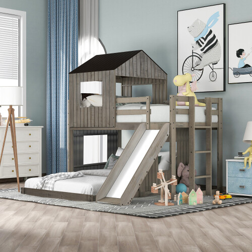 House bed bunk - house,