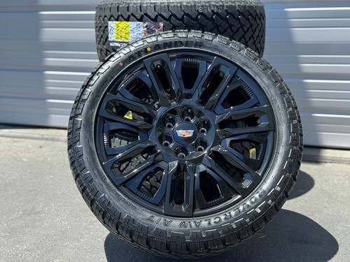 Gloss black wheels rims - 22",
