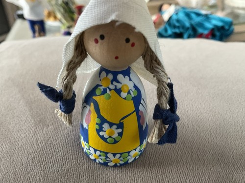 Vintage hand painted swedish - vintage,
