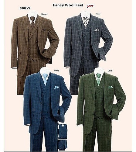 Men piece luxurious suit - piece,