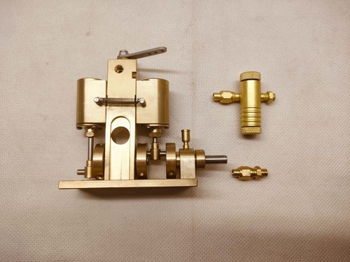Microcosm m36 brass - brass, twin-cyl