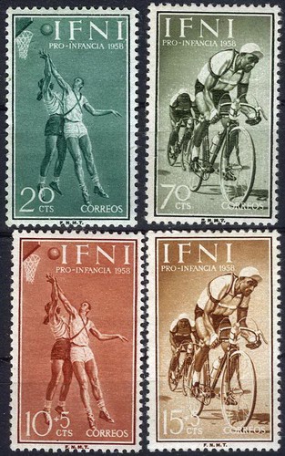 Ifni 1958 sports basketball - ifni,