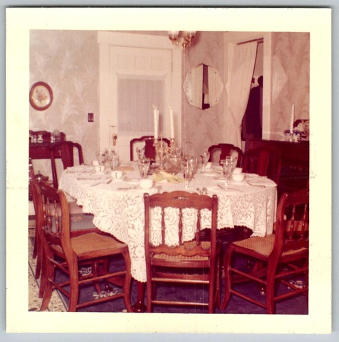 Vtg color snapshot formal - color,