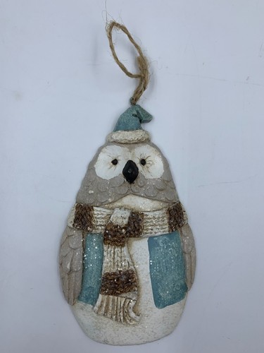 Christmas owl w scarf - christmas, w/scarf
