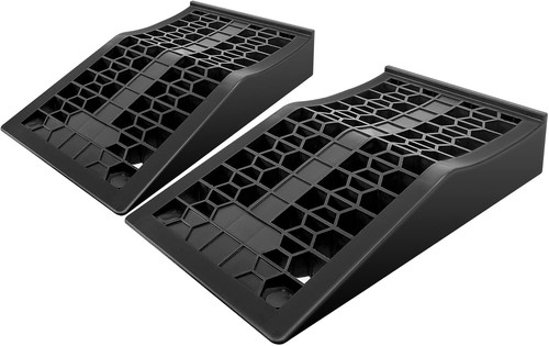 Car ramps for jack support - car,