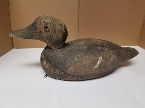 Vintage wood diver duck - 14",
