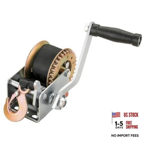 Hand winch boat - boat, trailer