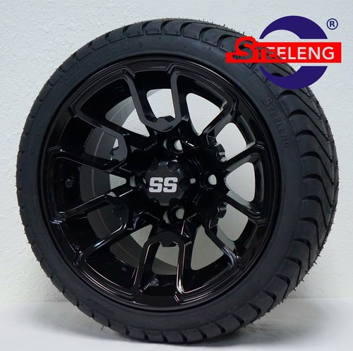 Golf cart black - golf, 12"