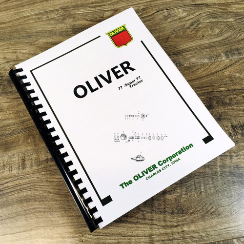 Oliver super tractor - super, 77
