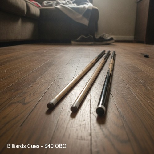 Set pool cues 58 - of,