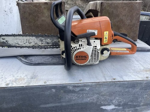 Stihl ms250c chainsaw - chainsaw, 18”