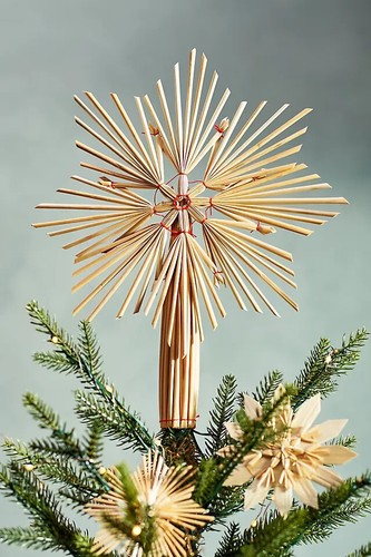 Anthropologie straw tree - anthropologie,
