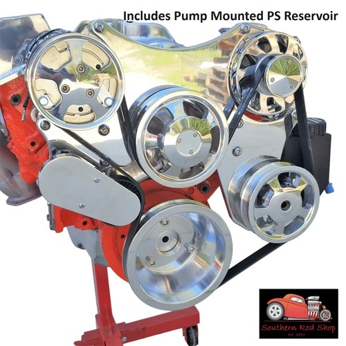 Small block chevy polished - small,