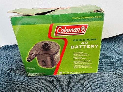 Coleman quickpump battery - quickpump, 4d