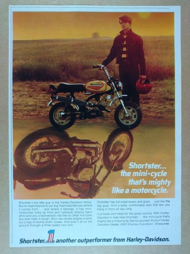 1972 harley davidson shortster - 1972,