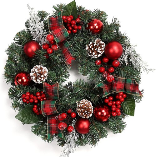 Decor wreath berries - in,