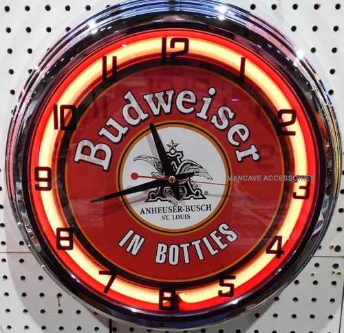 Classic budweiser sign - 17",