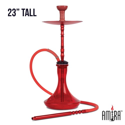 Red hookah set smoke - 23",