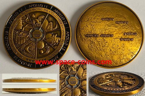 Apollo medal with - medal,
