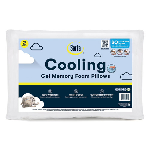 Serta cooling gel memory foam - cooling,