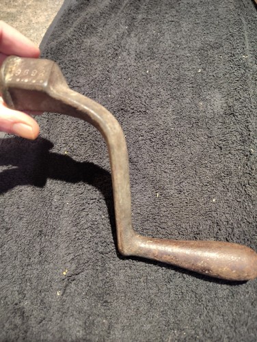 Antique cast iron metal wood - cast,