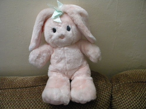 Adorable pink bunny white - adorable, bunny/white