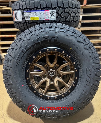 17x9 fuel d681 rebel - fuel, bronze