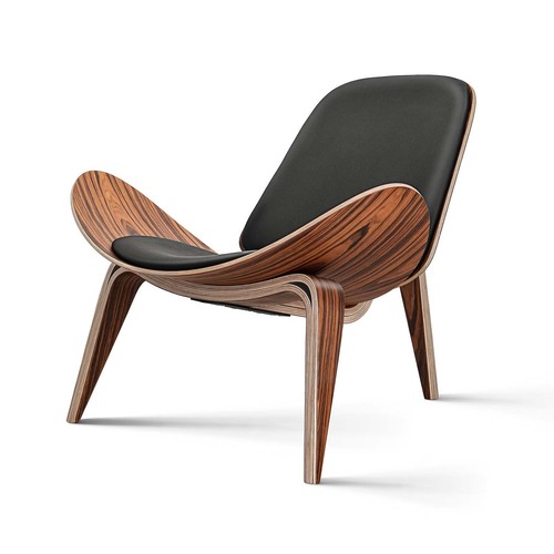 Pro tall lounge - chair, cowhide