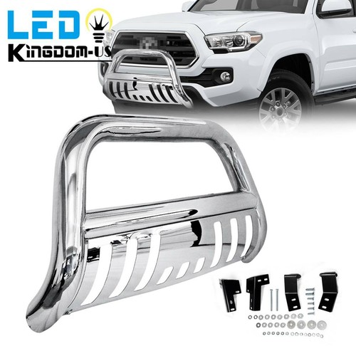 Chrome steel bull bar bumper - bull,