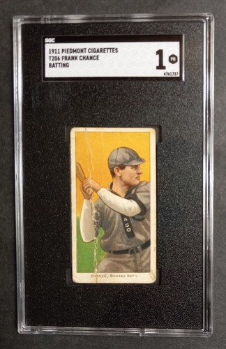 1909 t206 frank - t206, chance