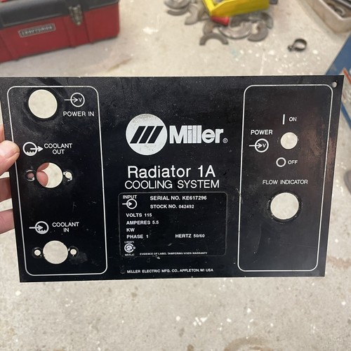 Miller radiator tig mig - miller,
