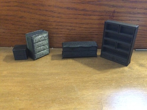 Scale printed bedroom - o-scale,