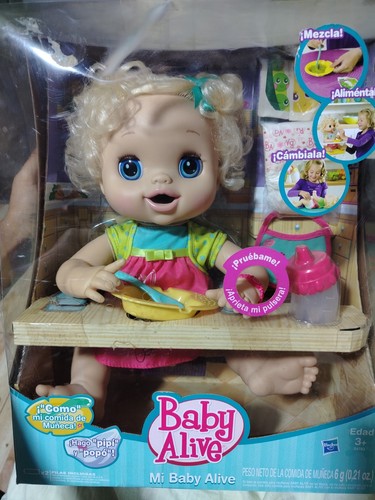Baby alive blond doll 2010 - alive,