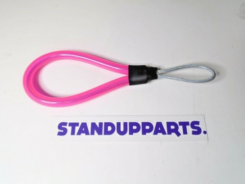 Pink tow loop for bow - pink, tie