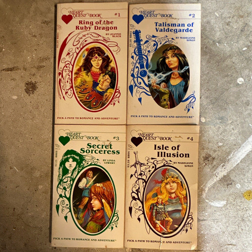 Tsr heartquest book lot - heartquest,