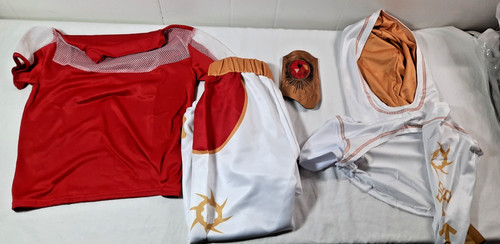 New red white ninja - white,