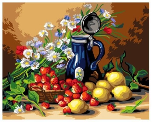 Still life printed - "still, life"
