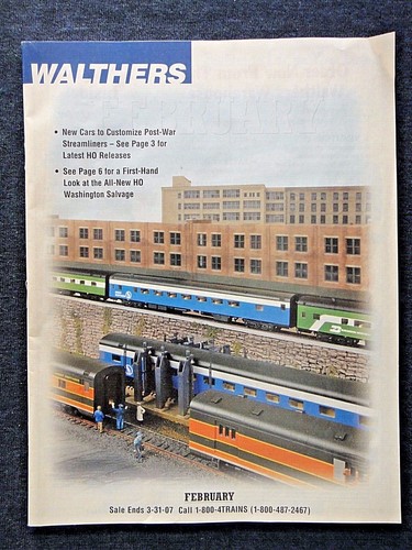 Walthers catalog february 2007 - february,