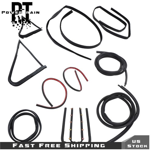 Weatherstrip trim seal - trim, rubber