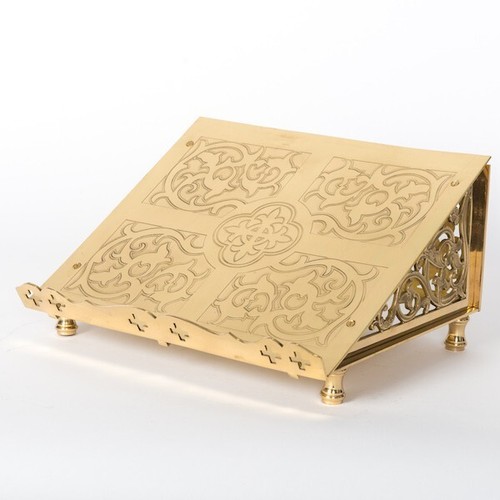 Brass missal bible book - brass,