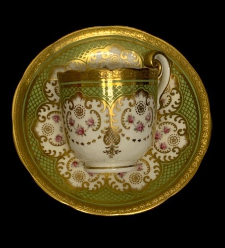 Fine antique cauldon hand - antique,