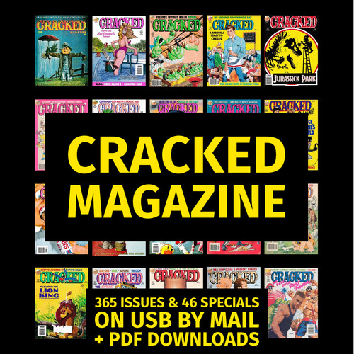 Cracked magazine 365 issues - cracked,
