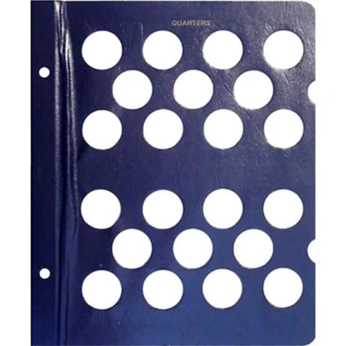 Whitman blank page - whitman, quarter