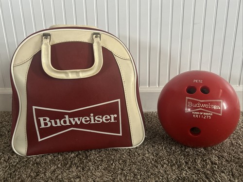 Vintage budweiser bowling - vintage,