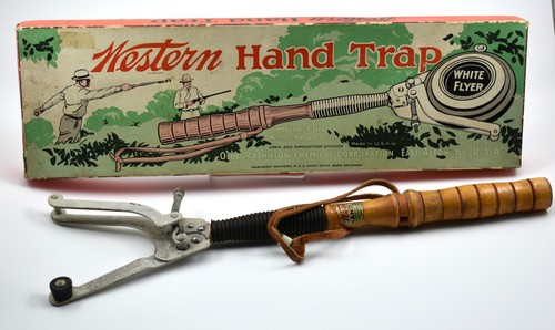 Western hand trap - trap, vintage