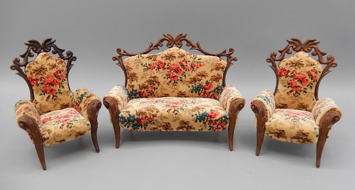 Victorian hand carved velvet - victorian,