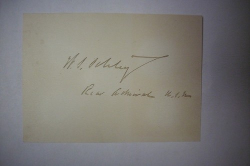 Signed rear admiral winfield - admiral,