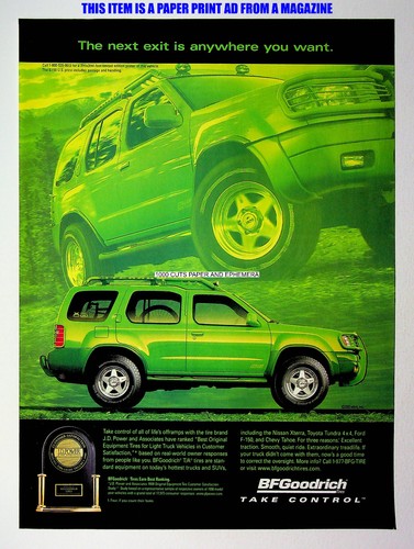 Nissan xterra suv goodrich - bf,