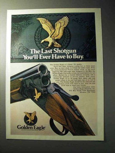 1977 golden eagle over under - golden, over/under